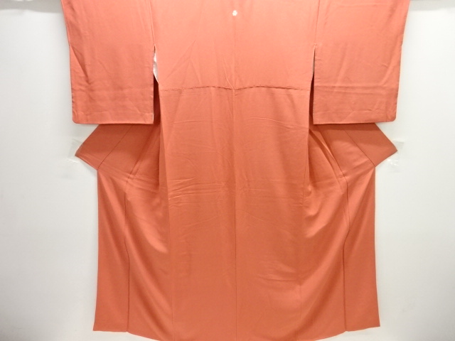 一つ紋色無地着物